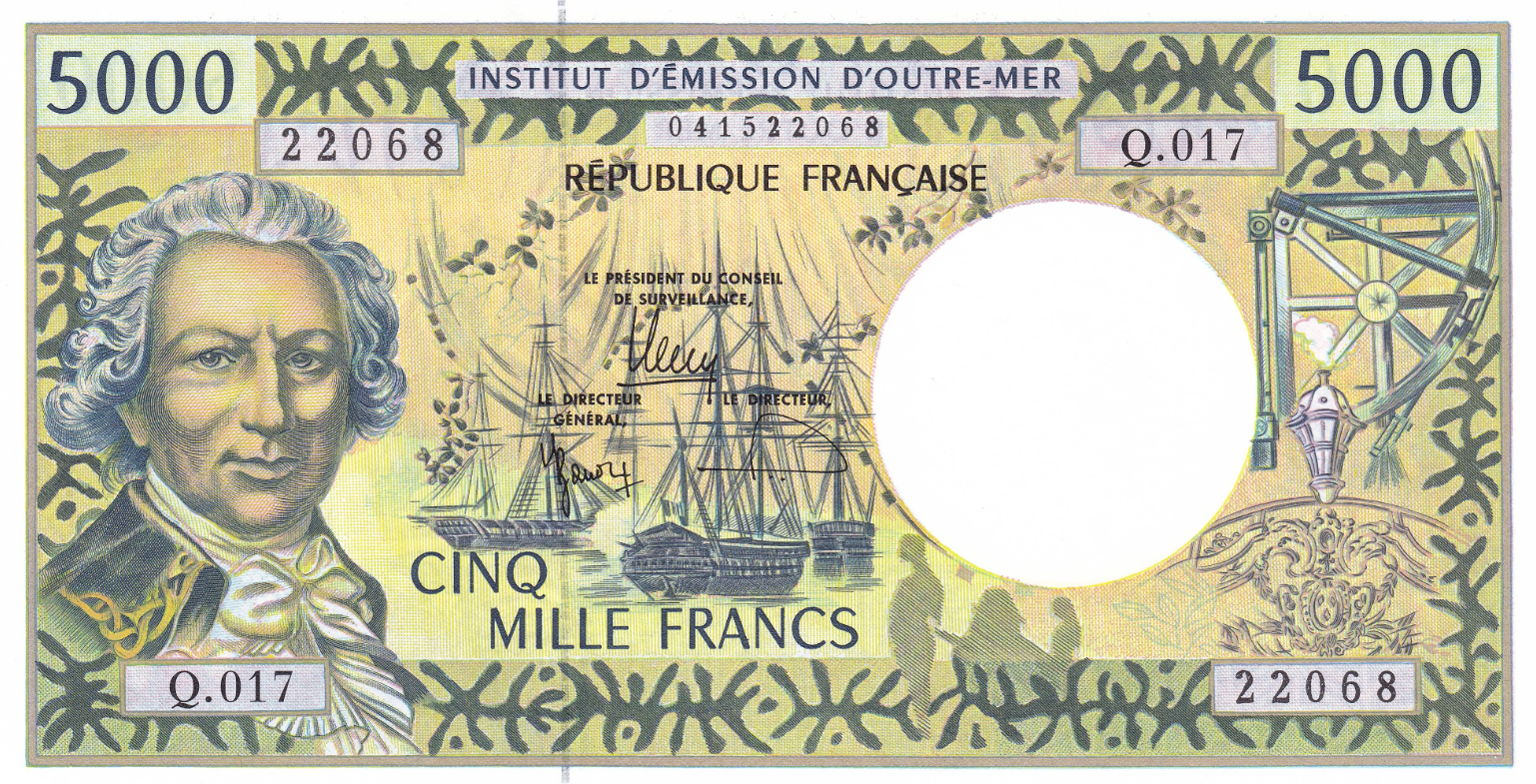 Polynesia Notes Exchange CFP francs French Polynesia Online in the UK - The Counter ...
